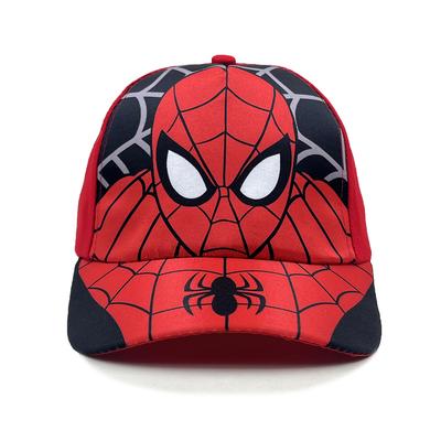 Nuovo cappellino da baseball con stampa di personaggio ragno per bambini, a tesa larga, per primavera ed estate, cappello da sole a cartoni animati