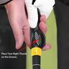 Golf Grip Trainer Right-Handed Golf Swing Trainer Golf Club Grip Training Aid to Help Correct Hand Position Enhance Grip Strength Precision And Swing