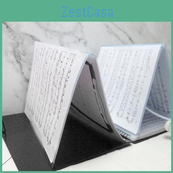4sided Yousheng A4 Folder Band Spread Easy Operation 40 Sheets Piano Music Score Holder For Home
