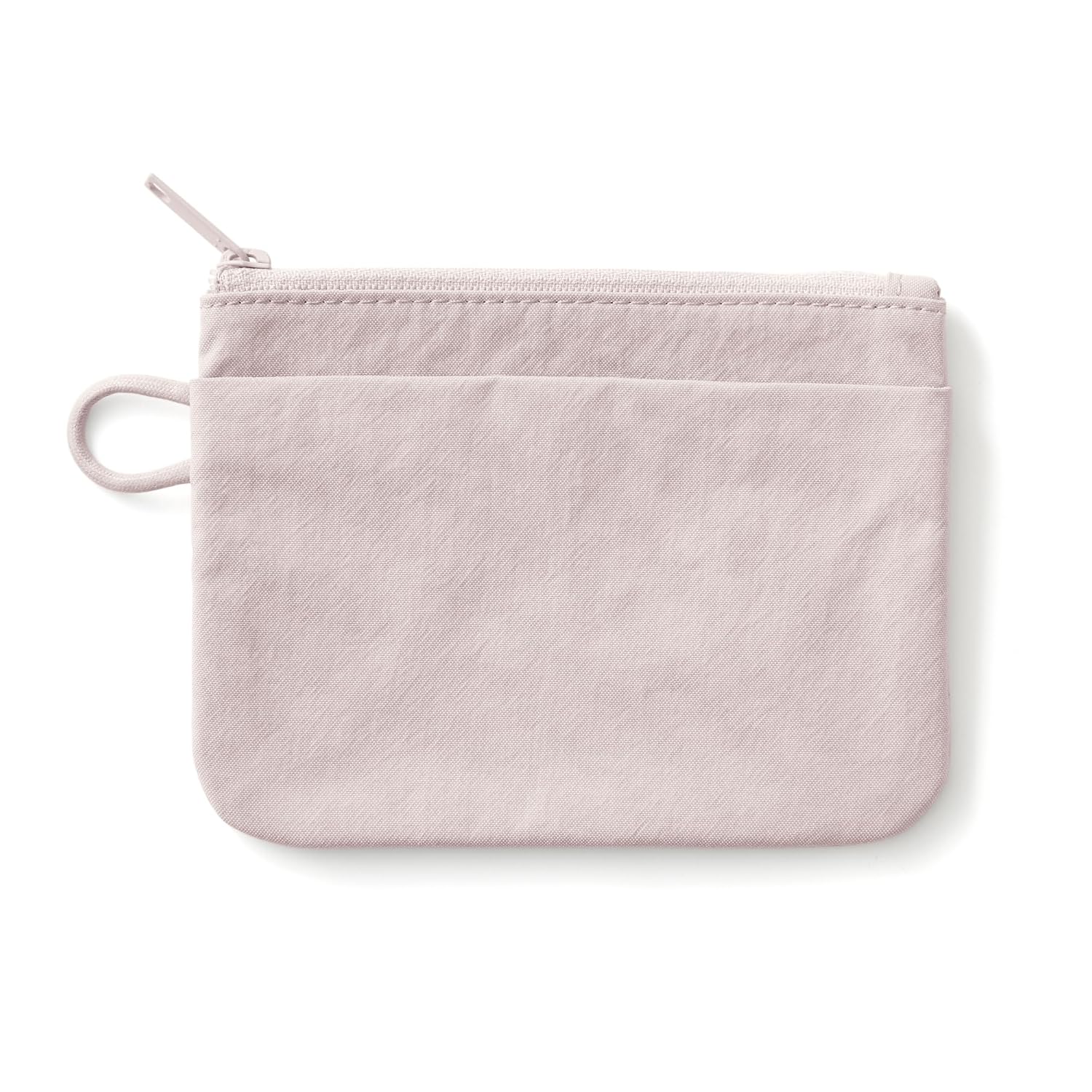 Muji Wrinkle Nylon Flat Pouch S