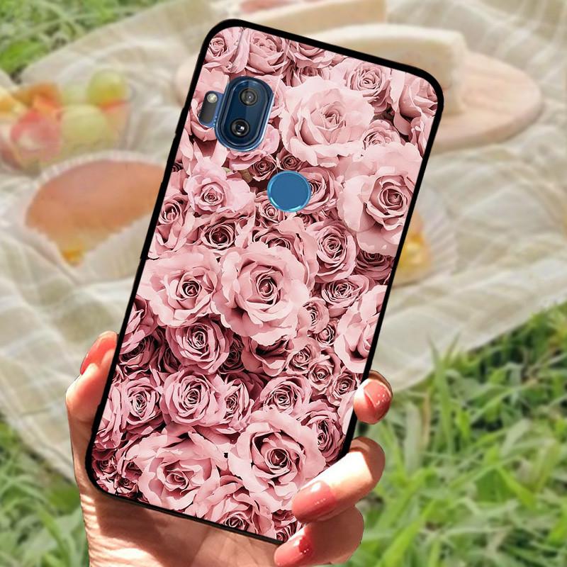 For Moto One Hyper Case Cover For Moto OneHyper Silicone Soft Marble Black Bumper Funda Coque for Moto One Hyper Protective Capa