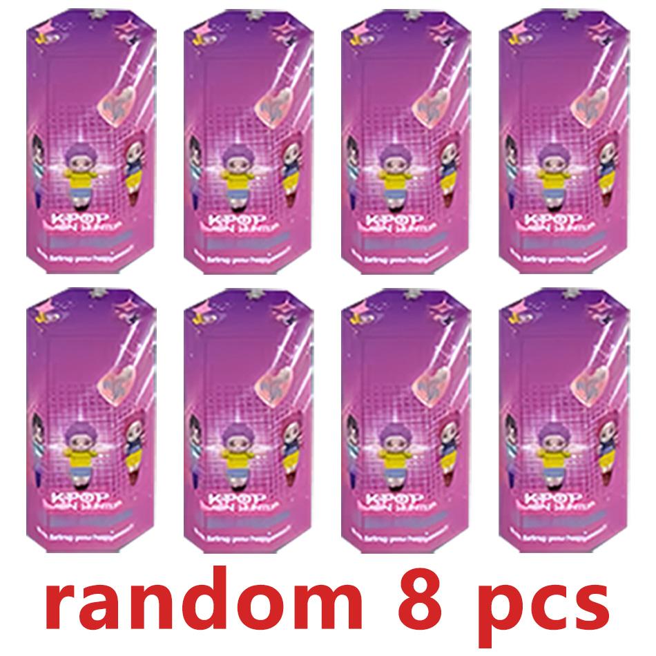 Neue Kpop Dämonenjäger Figuren Serie Box Derpys Tiger Rumi Mira Zoey Sussy Figur Puppe Mini Deko Modell Spielzeug Mädchen Geschenke