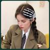 1pc Halloween Skull Hand Claw Hair Clip Funny Dress Up Headwear Horror Dark Hand Skeleton Duckbill Clip Hair Accessories