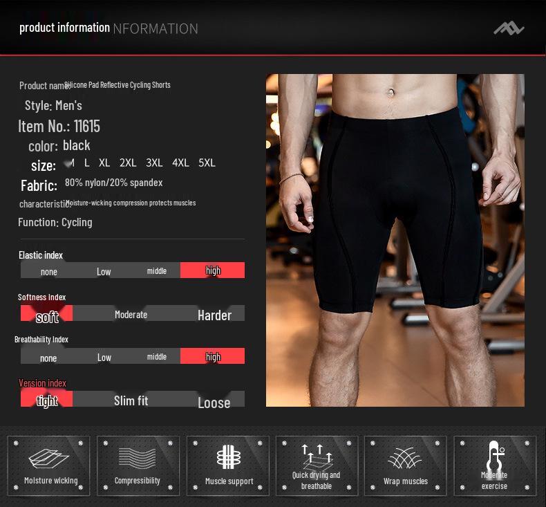 Men's 2023 Summer Quick-Dry Mountain Cycling Shorts