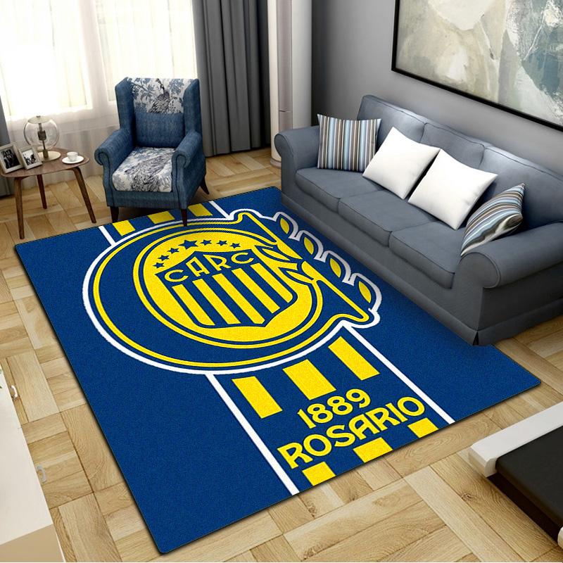Rosario Central Carpet Rug for Living Room Bedroom Home Sofa Decoration, Kids play Non-slip Floor Mat