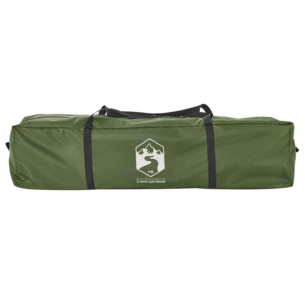 Dome Camping Tent for 4 Persons Green Quick Release System