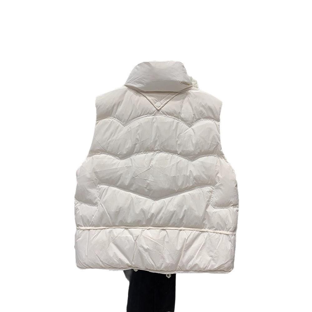 Down Cotton Vest, Women, 2025 New Model, Autumn and Winter Vest, Vest, Short Style, Warm, Versatile, Camisole, Lightweight Design, Easy To Clean