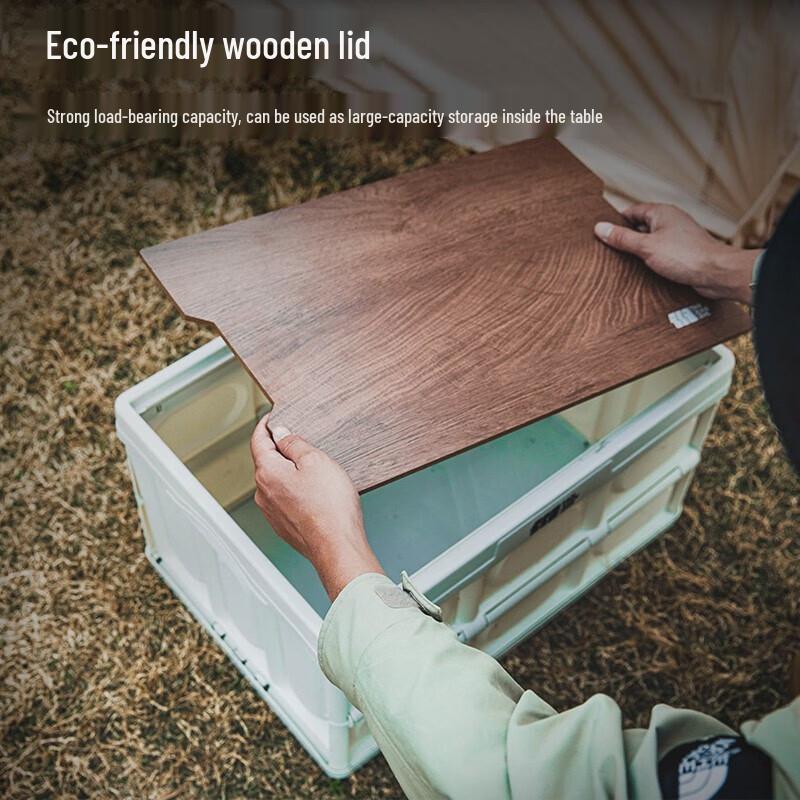 Explorer Outdoor Camping Storage Box with Tabletop