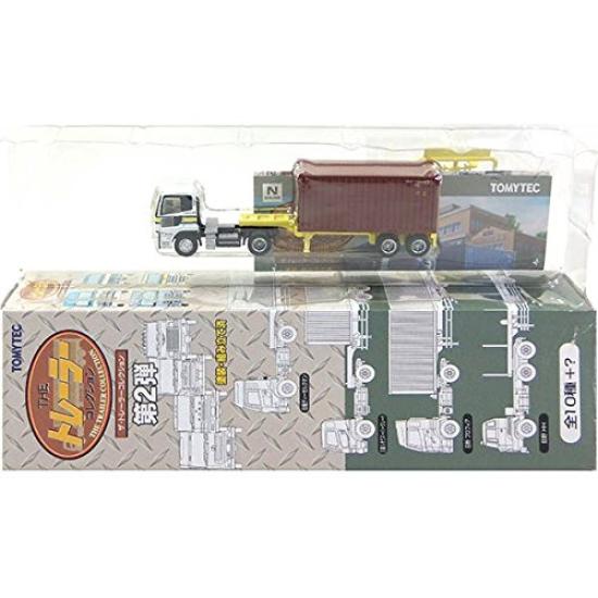 

Tomytec The Trailer Collection Nippon Express Nissan Diesel Quon 20ft Dry Container [8] 1/150 Vol. 2 + (Single Item)
