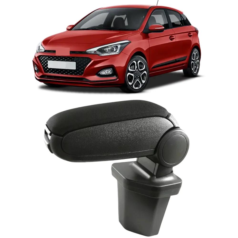 For Hyundai I20 2015-2020 Armrest Center Console Black Textile Original Fit Car Interior Accessories Replacement Trim Parts