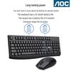 AOC KM220 Wireless Keyboard Mouse Combo