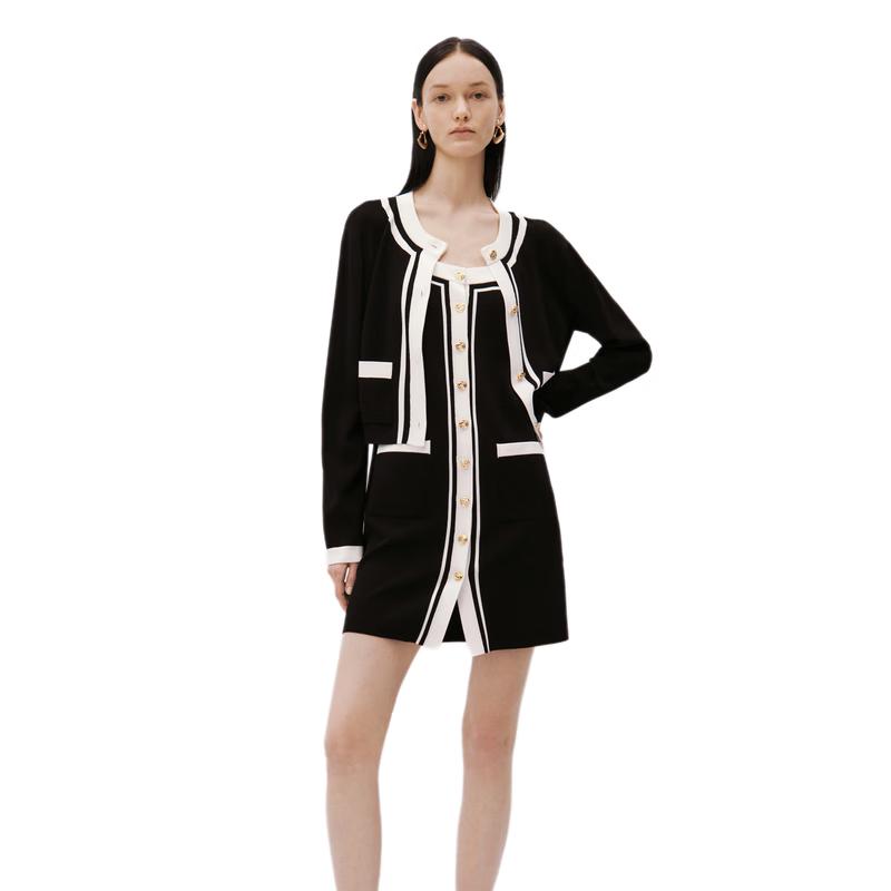 

Издание Женский Элегантный Вязаный Костюм-Двойка S (160cm)