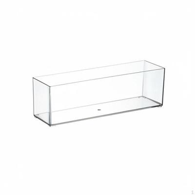 Clear Acrylic Storage Box Versatile SpaceSaving Transparent Organizer Bin for