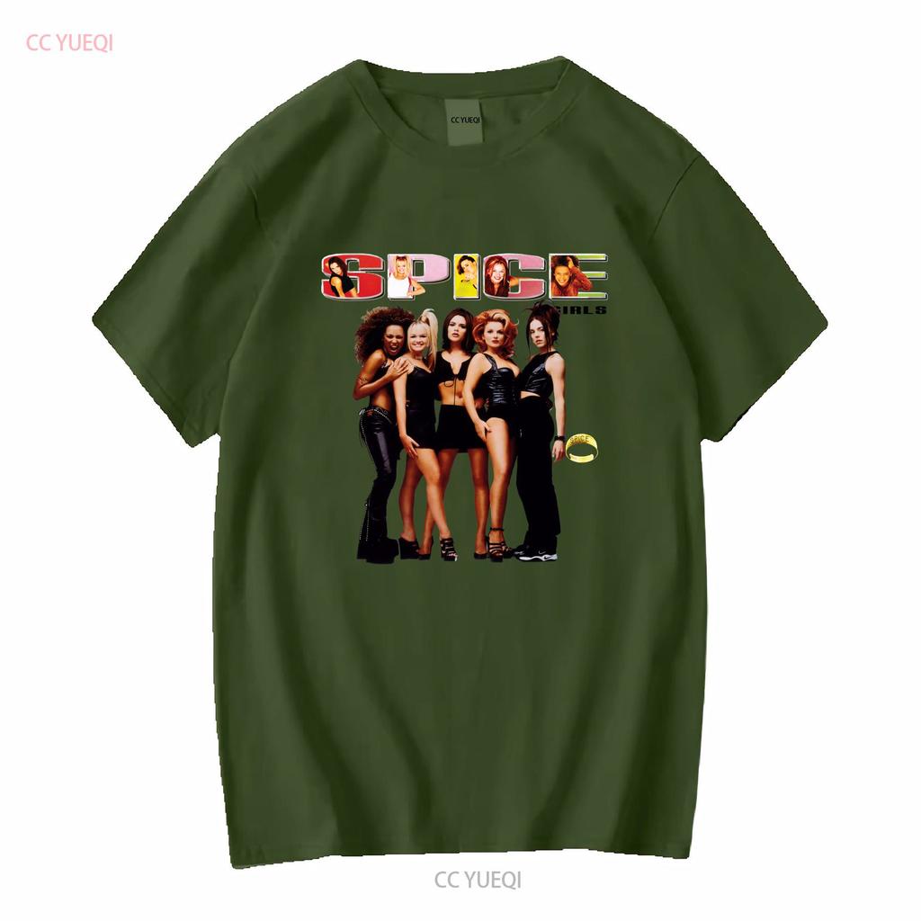 Space Girls T Shirt Spiceworld Fan Forever Spice Vintage Washed Stylish Fashion Top For Everyday Wear Streetwear Casual