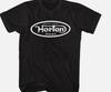 Maglietta in cotone con logo testuale base della band Reverend Horton Heat Taglie S-5XL