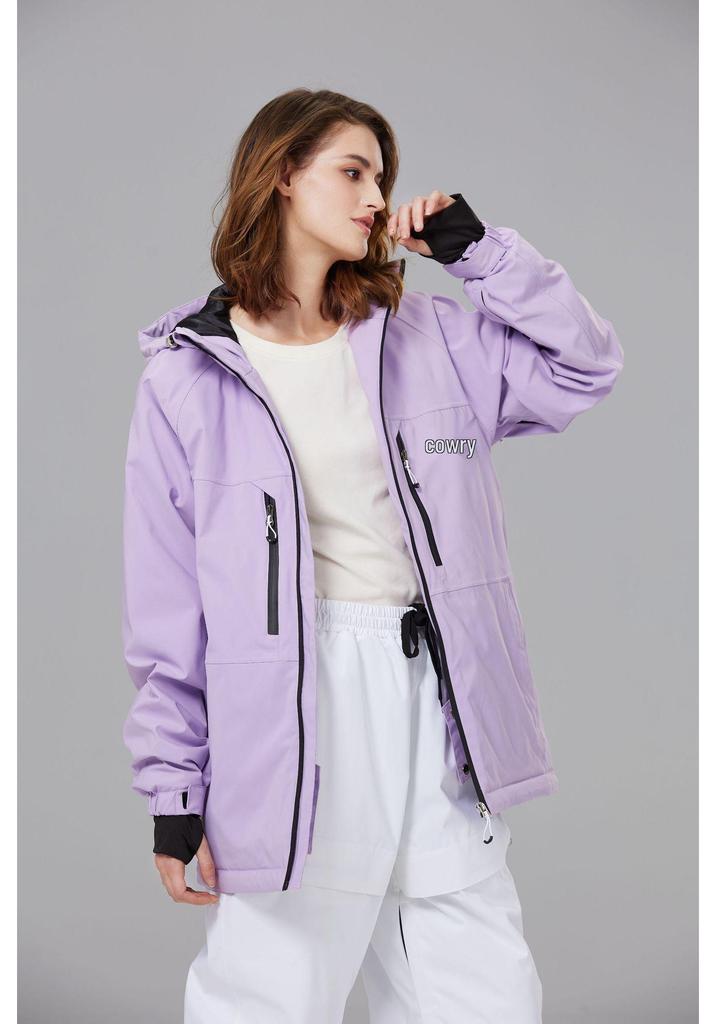 Unisex Windproof Warm Ski Suit Set for Outdoor Skiing (Single & Double Board, Plus Size Available)
