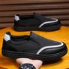 Fashion Canvas Men's Sneakers Black Lace Up Sping Shoes Classic Casual Vulcanized Shoes Size 47-48 Mens Spring Sport Shoes