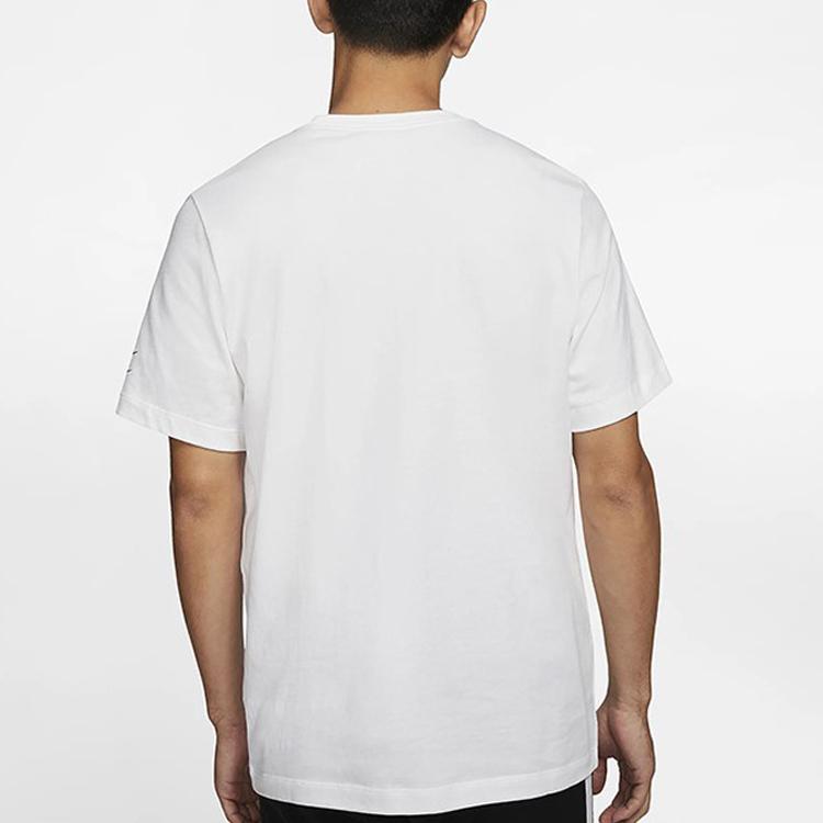 Nike Férfi pólók Fehér Kerek nyakú Közepes (Egynemű) Pólók DB5858 100