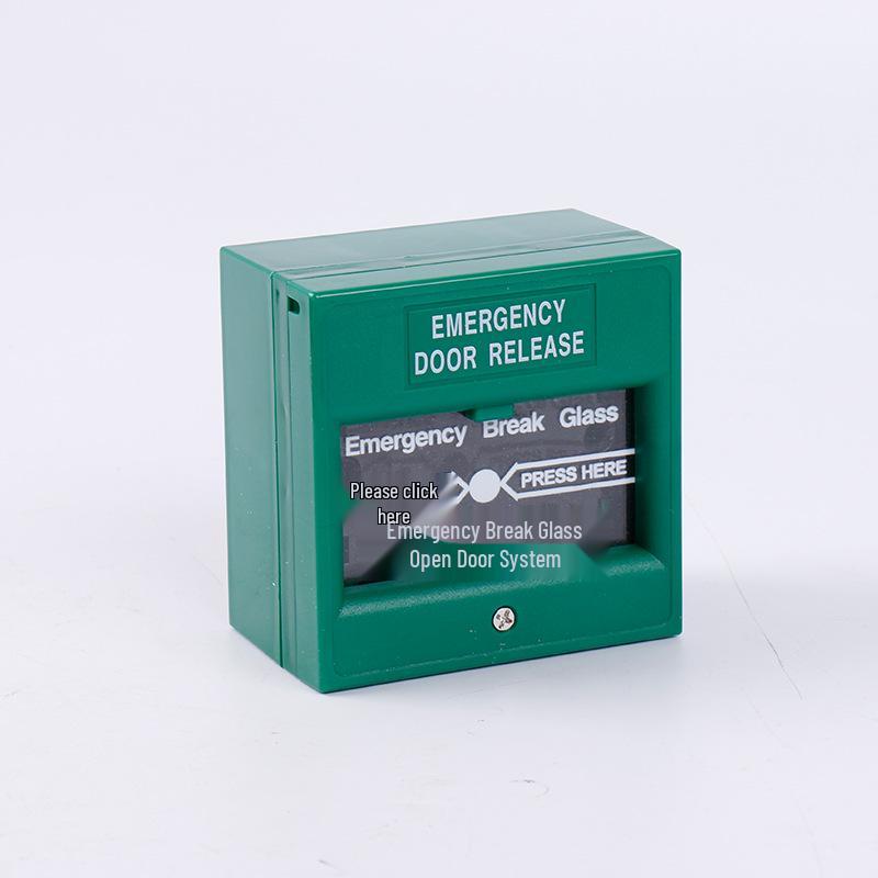Sayli FA-102 Emergency Break Glass Fire Alarm Switch (Green)
