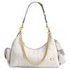 Pocket Juliet 30 Quilted Detail Gold Hardware Lambskin Leather Shoulder Bag Large Women Shoulder Bag Chalk-White CEM89-B4HA