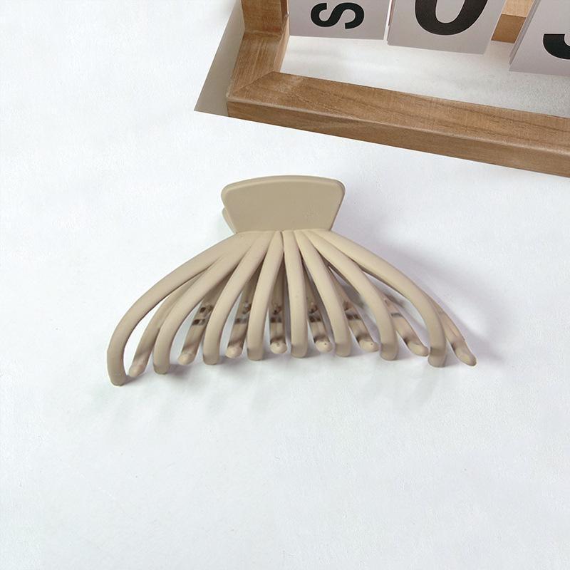 1pc Frosted Power Hair Clips, Simple and Fashionable Hair Fixing Clips, Hair Accessories for Women