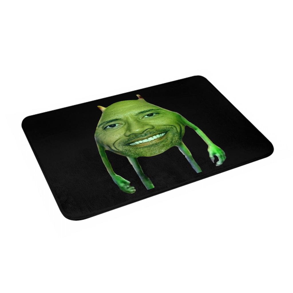 Dwayne The Rock Johnson Meme Doormat Mat Anti-Slip  Bathroom Kitchen Bedroom Rug Carpet 40*60cm