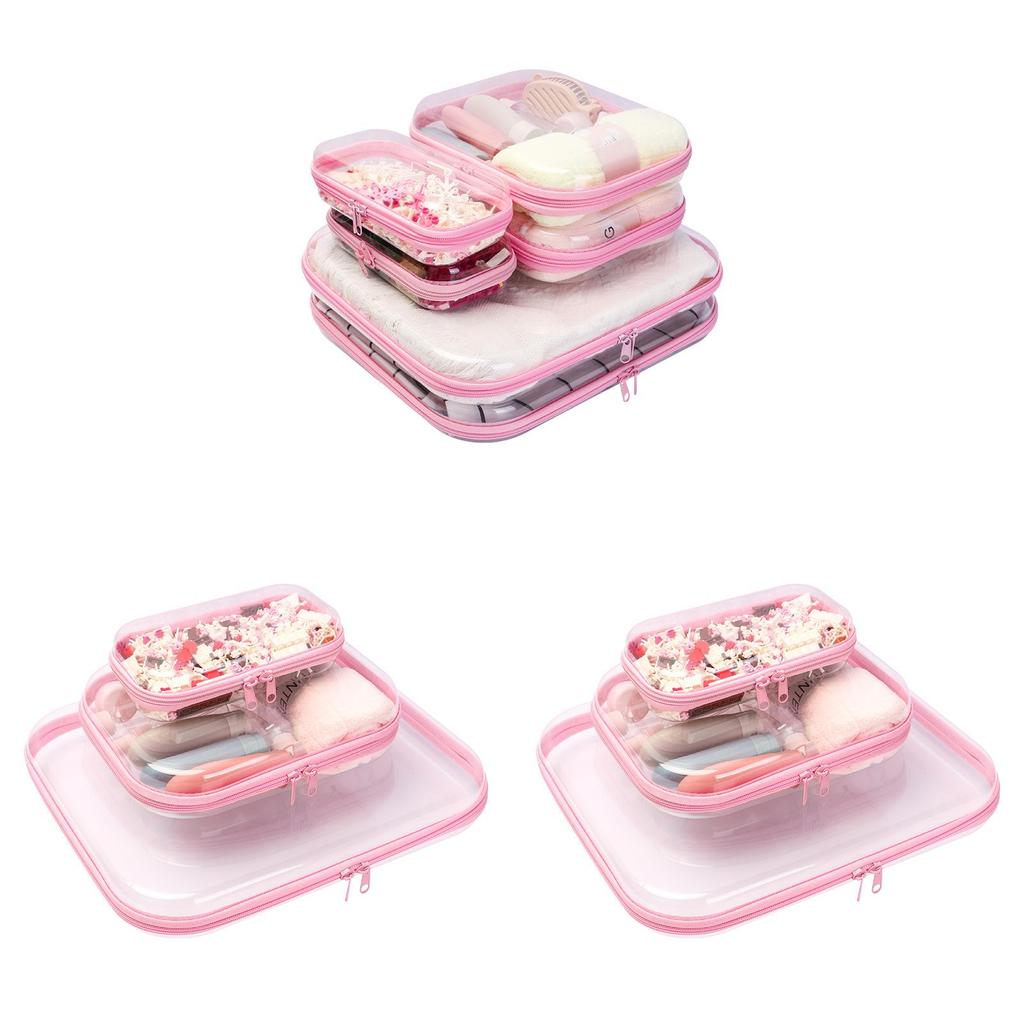 Lightweight Travel Packing Bags With Sealing Zippers For Clothing And Accessories