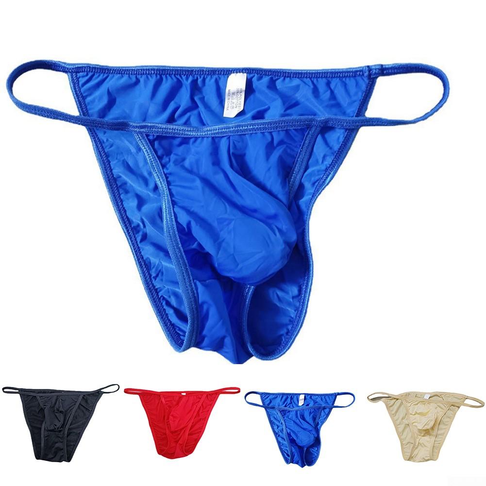 Underpants Mens Brief Comfort Comfortable Ice Silk