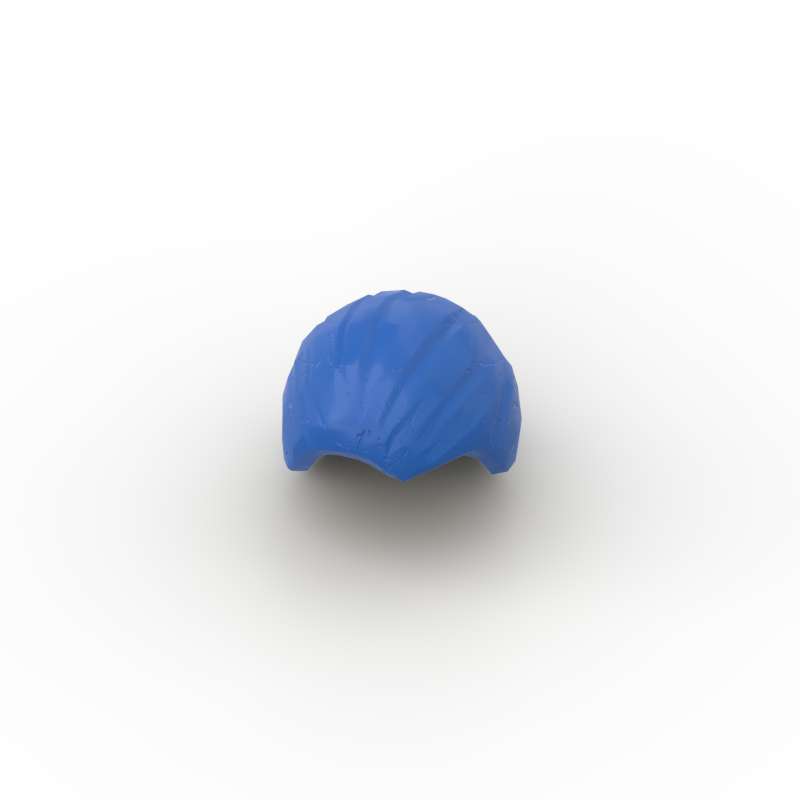 MOC 10PCS 92081 Combed Front to Rear Building Blocks Part Kit Hair Bricks Assemble Particle DIY Toys For Children Birthday Gifts