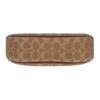 Coach Coated Canvas With Smooth Leather Crescent Bag Shoulder Bag Medium Women's Brown CDX17-IMXHE