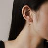 ANDYWEN 925 Silver A Pair Of Gold Silver Fashion Long Chain Tassel Stud Earrings Ladies 2023 High Jewelry