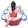 Seven-hole Tension Rope, Multi-functional Muscle Strength Trainer, Yoga Body Fitness, Stretching, Elastic and Flexible Tension