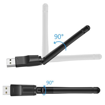 Adattatore USB Wi-Fi 150Mbps Scheda di Rete Wireless Ricevitore Wi-Fi PC Laptop