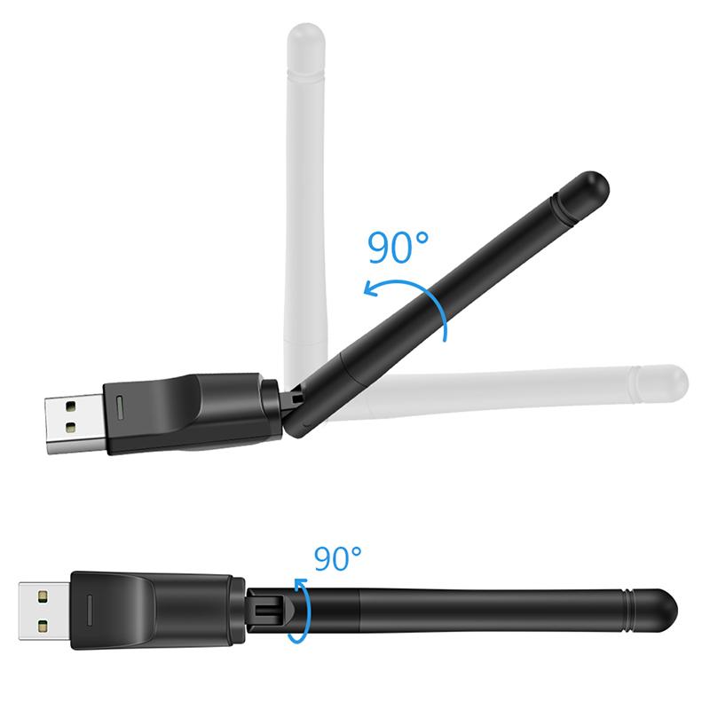 Adaptor Wifi USB 150Mbps Rețea Wireless Placă de Rețea Receptor Wi-Fi PC Laptop