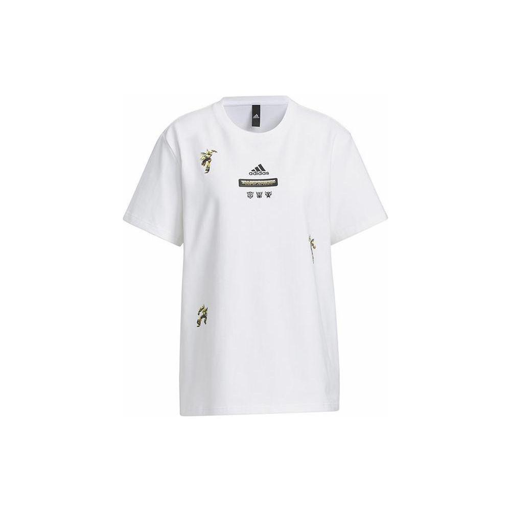 (WMNS) adidas x Transformers T-Shirts  White  Women s IU4753 XL