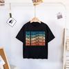 Summer Print  Kid T-shirt for Boy Girl Matching Outfit Tops Sibling T Shirt
