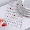 Trendy Dog Graffiti Nail Stickers - Cute, Cool, Waterproof, Kid-Friendly, Self-Adhesive