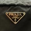 Used PRADA Nylon Pouch Triangle Logo Black