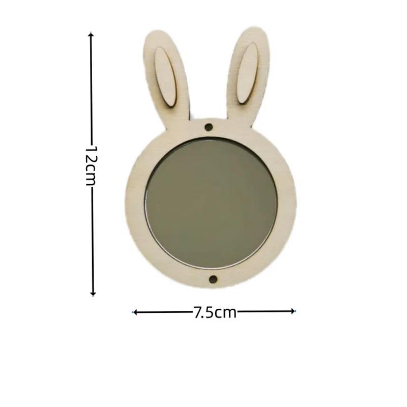 New DIY Montessori Busy Board Wooden Accessories Gear Hand Wheel Alarm Clock Animal Mirror Educational toys For Children Gifts
