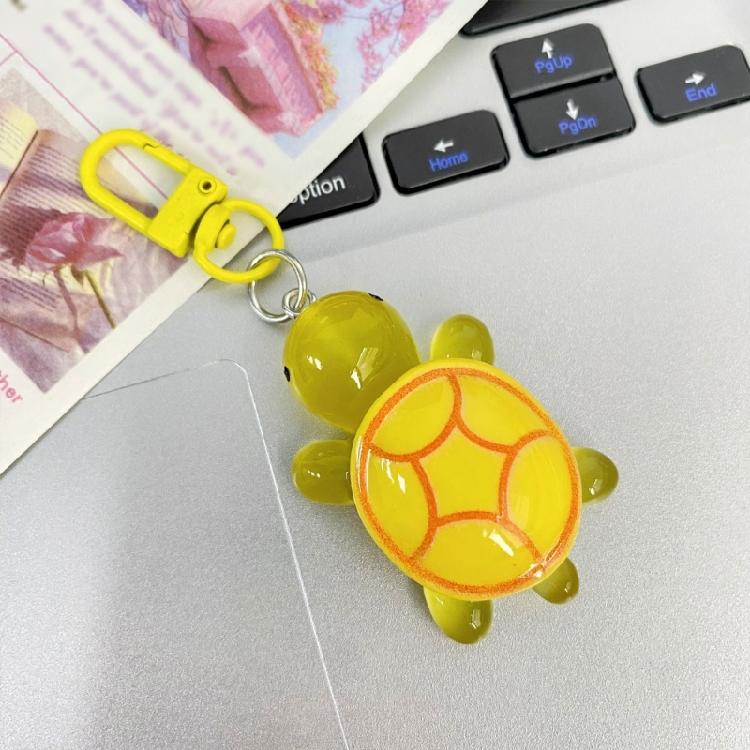 10 Pack Assorted Glowing Turtles Keychains Vibranting Color Easy to Use and Sturdy Materials for All Ages Daily Use