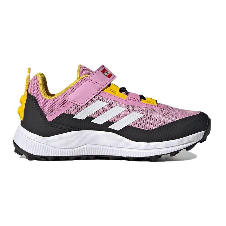 Adidas Lego X  Terrex Agravic Flow Durable Low Top Kids Running Shoes Kids Running Shoes Black Pink IE4972