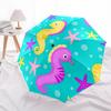 1pc Seahorse, Ocean Automatic Folding Umbrella - 8-Rib Automatic Open/Close, Large Canopy Birthday Festival Gift yy251217126
