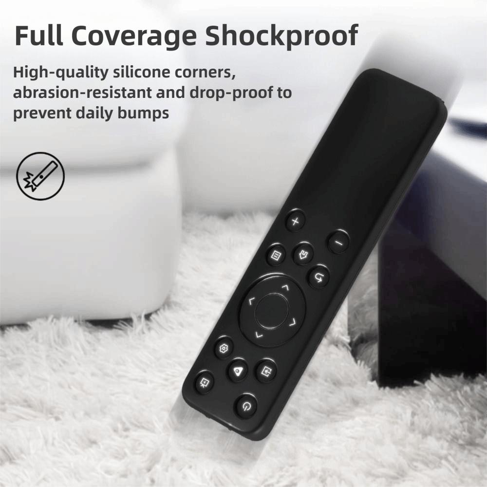 Anti-fall Remote Control Case with Pendant Thickened Full Protective Cover Shockproof Dirt-resistant for Hisense CN3A61