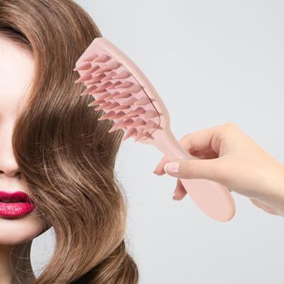 Hair Brush Detangling Scalp Massage Comb Portable Hairbrush Styling Tool for All Hair Types