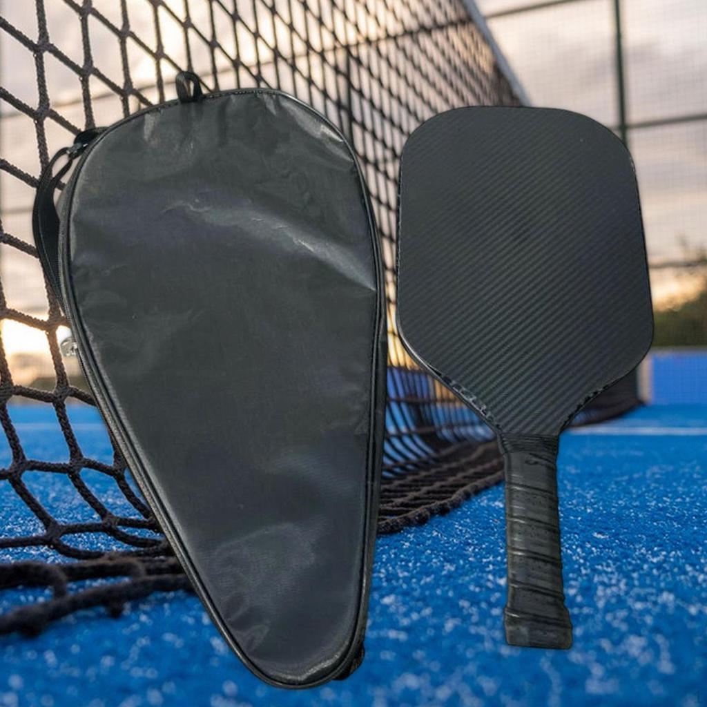 Pickleball Paddle Cover Bag Zipper Closure Protection Storage Pouch