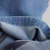 Korean Style Stretchy Plus Size Denim Capris for Women - Elastic Waist and Casual Fit