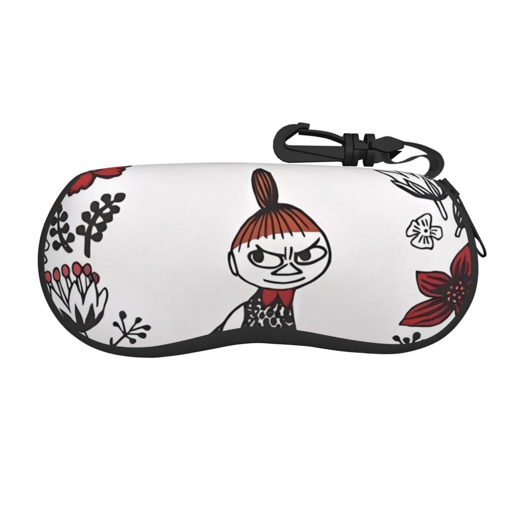 Moomin Little My Eyeglass Eyeglass Sunglasses Accessory Metal Accessory Birthday Gift [HTSW] Bag, Case, Protection, Storage, Hook, Portable, Soft,