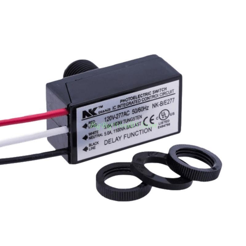 24TE 80VAC-277VAC Photoelectric Switch for Lamp Switch Auto Open Twilight to