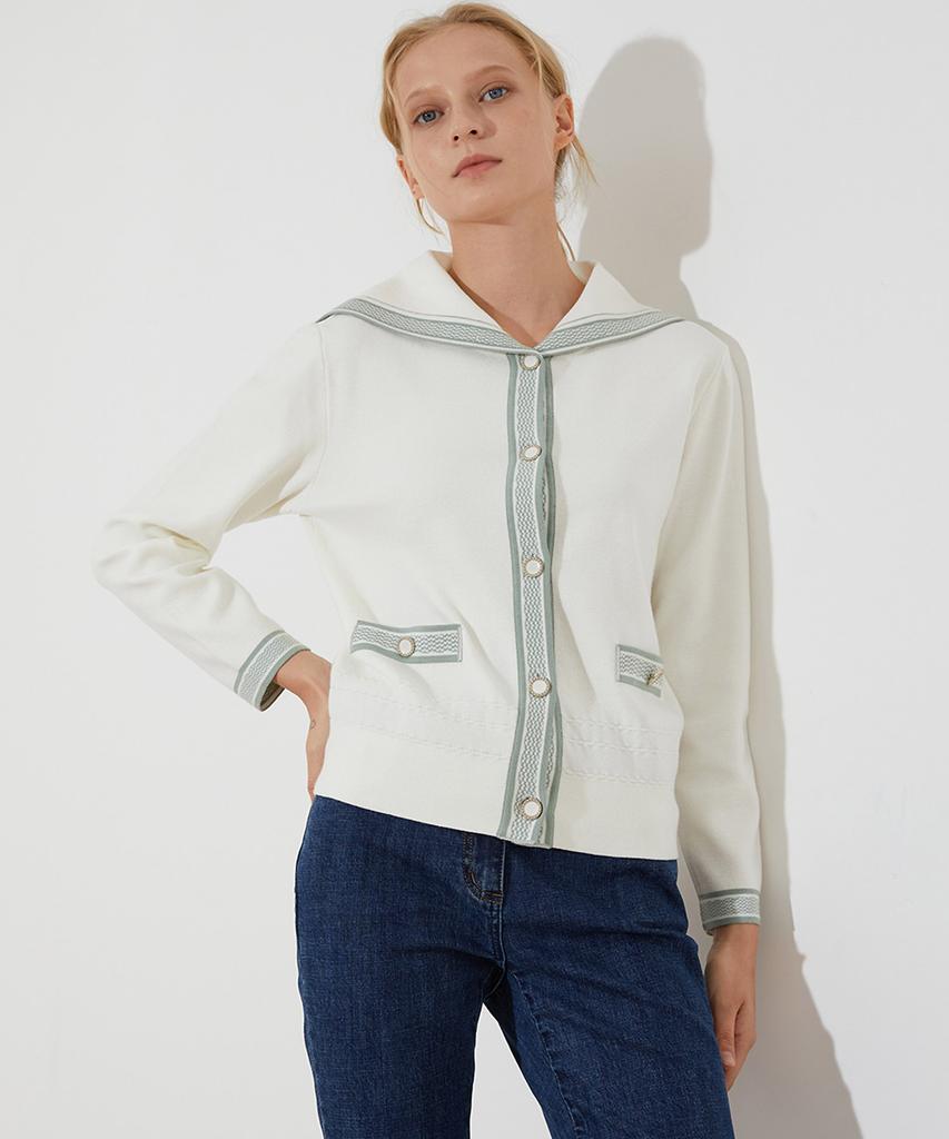 Olivialauren Neck Collar Cardigan_Vocbc3S1241