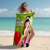 1pc Ms Rachel4 Beach Towel, Comfortable and Thick, and Swimming/Bath/Picnic/Camping Towel, Suitable for Seaside Beaches